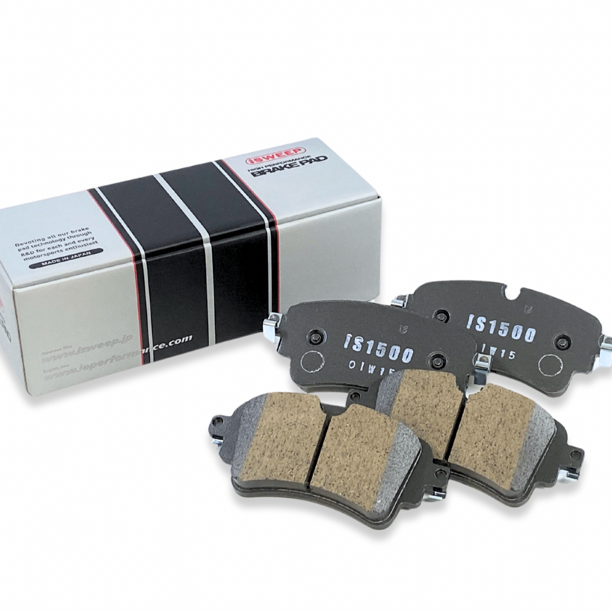 iSWEEP Brake Pad〔Rear〕1555 – ishikawa-engineering