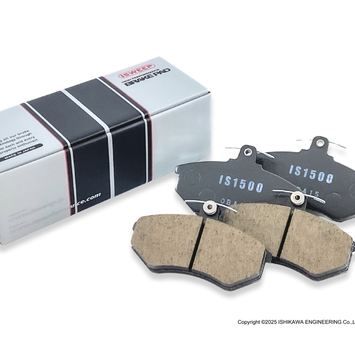 iSWEEP Brake Pad〔Front〕334 – ishikawa-engineering