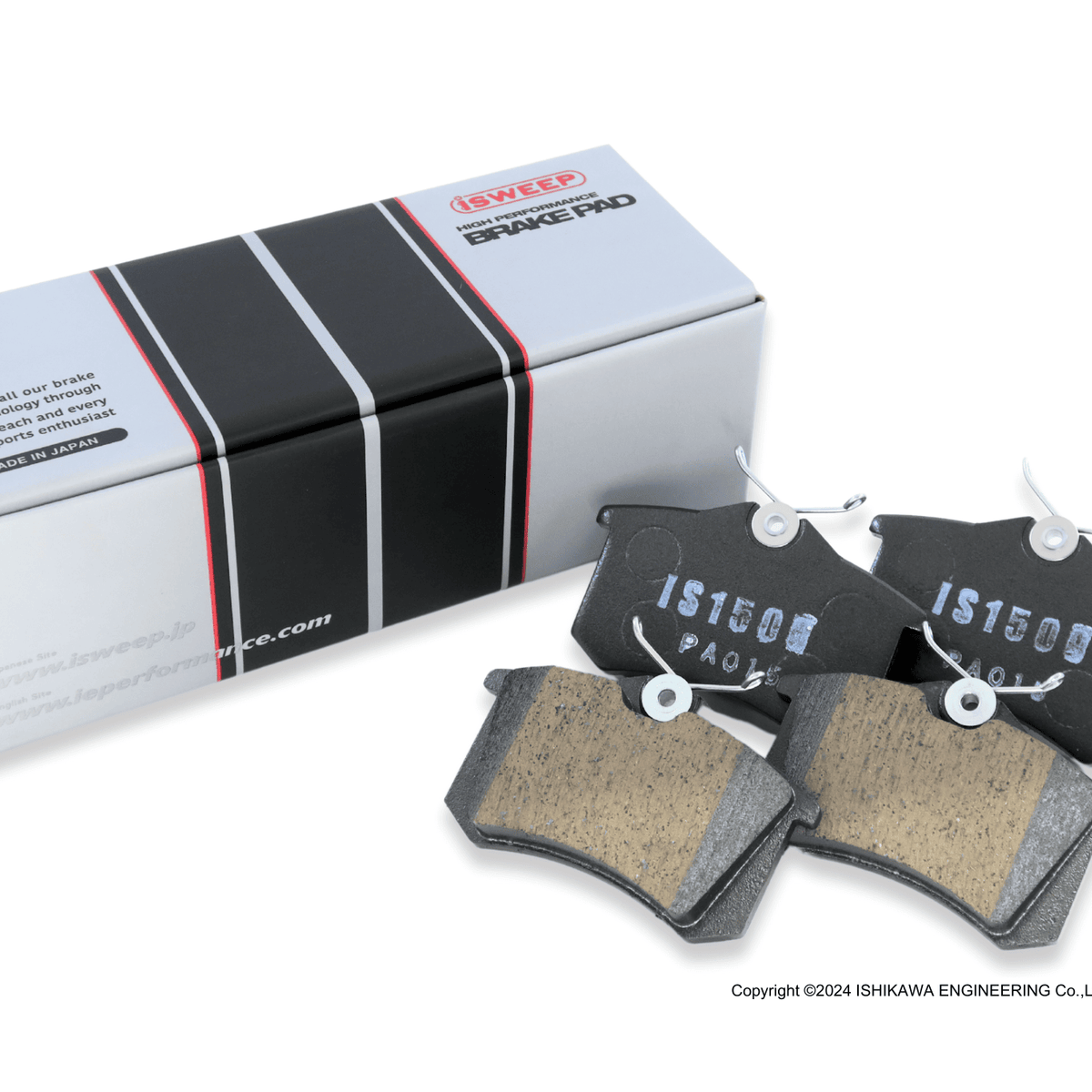 交換無料！ iSWEEP Brake ishikawa-engineering – Pad〔Rear〕335A 小物