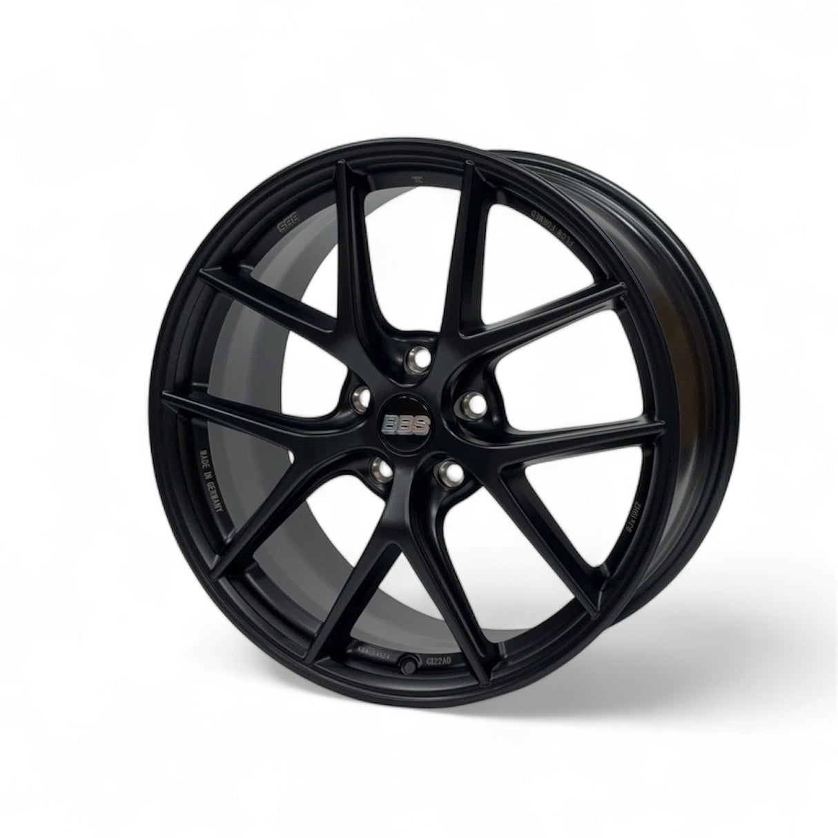 【在庫限り!1台分セット価格】 BBS Germany CI-R 19 x 9.0 5/117.5 59 F1 〔サテンブラック〕For A3/S3(8V),GOLF7/8