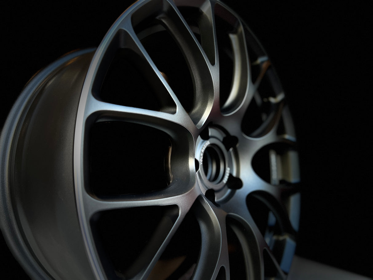 【在庫限り!1台分セット価格】 RAYS G16 19 x 8.5 +38 5/112 Ф66.6〔Matte Gunblack / Rim Edge (DC)〕For A4/S4(B9),Q5(FY)