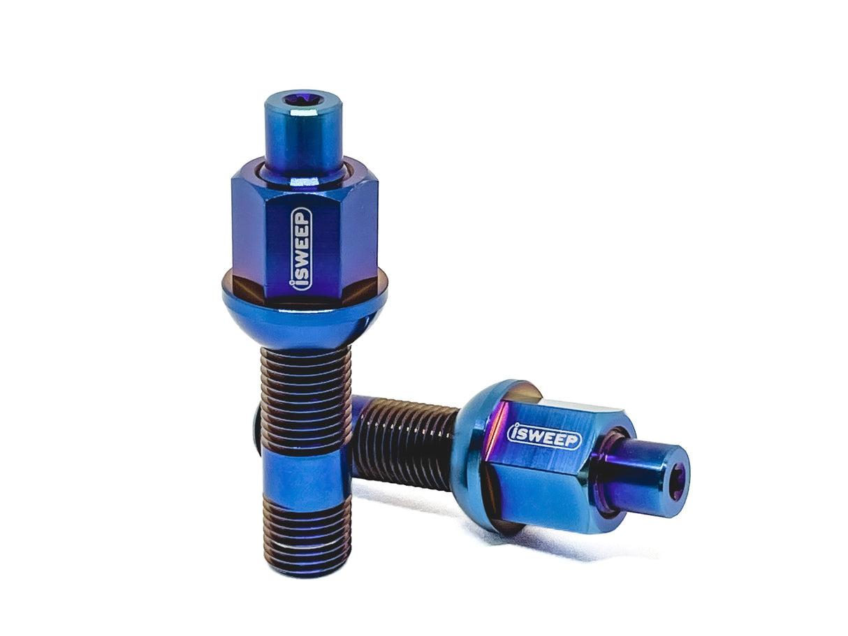 iSWEEP Gr5 Forged Titanium Wheel Stud Bolt Kit M14x1.5P