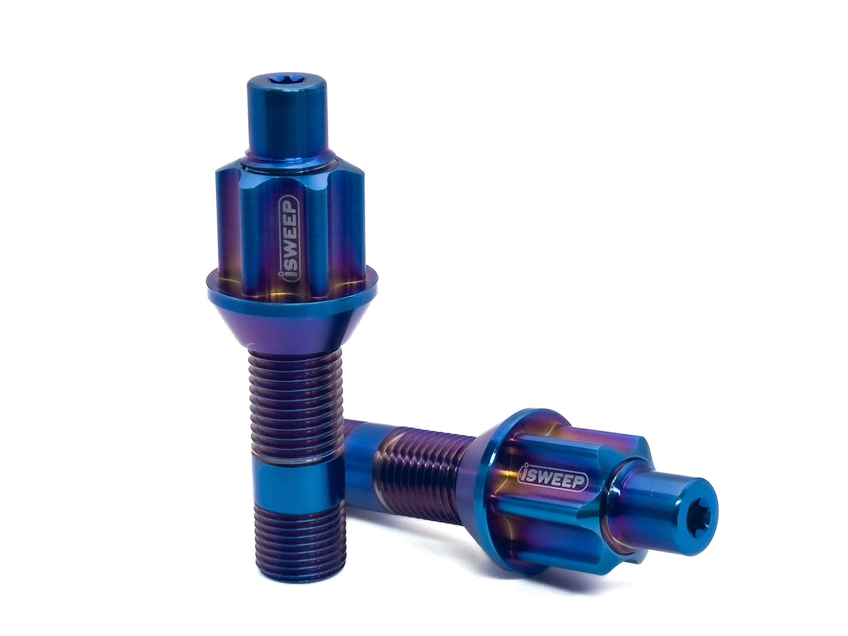 iSWEEP Gr5 Forged Titanium Wheel Stud Bolt Kit M14x1.25P