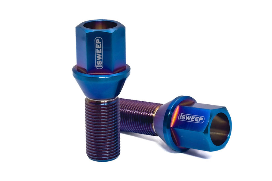 iSWEEP Gr5 Forged Titanium Wheel Bolts M14x1.25P