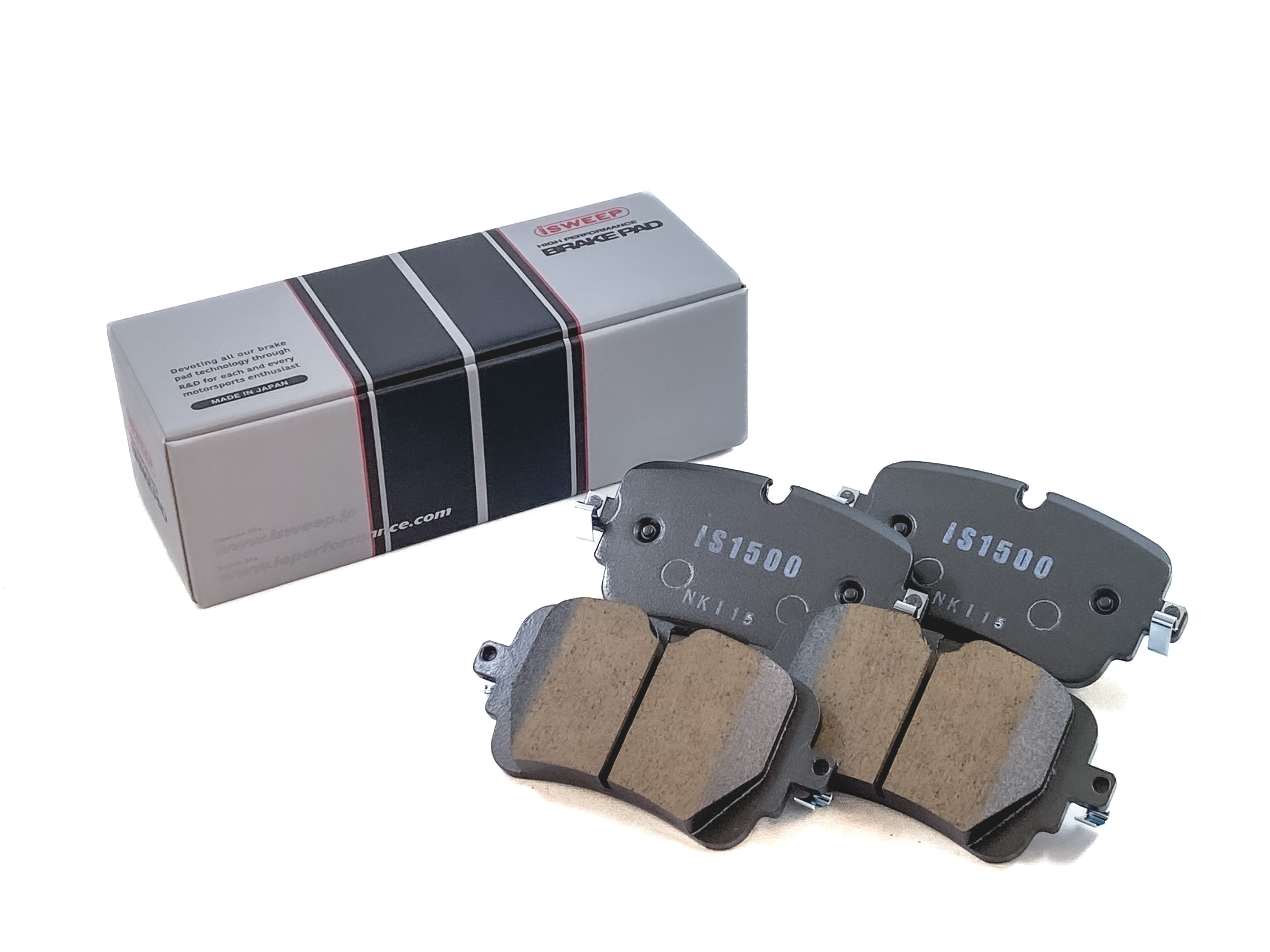 イシカワエンジニアリングIS1500-F ブレーキパッド iSWEEP Brake Pad〔Rear〕1615 – ishikawa-engineering