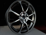 【在庫限り！1台分セット価格】 RAYS NE24 F2 18 x 8.5 +45 5/112 Ф66.6〔Shining Black Metal〕For A3/S3(8V),GOLF7/8