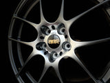 【在庫限り！1台分セット価格】 BBS RF 18 x 7.5 +51 5/112〔ダイヤモンドブラック (DB)〕For A3/S3(8V),GOLF7/8