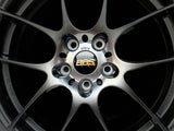 【在庫限り！1台分セット価格】 BBS RF 18 x 7.5 +51 5/112〔ダイヤモンドブラック (DB)〕For A3/S3(8V),GOLF7/8