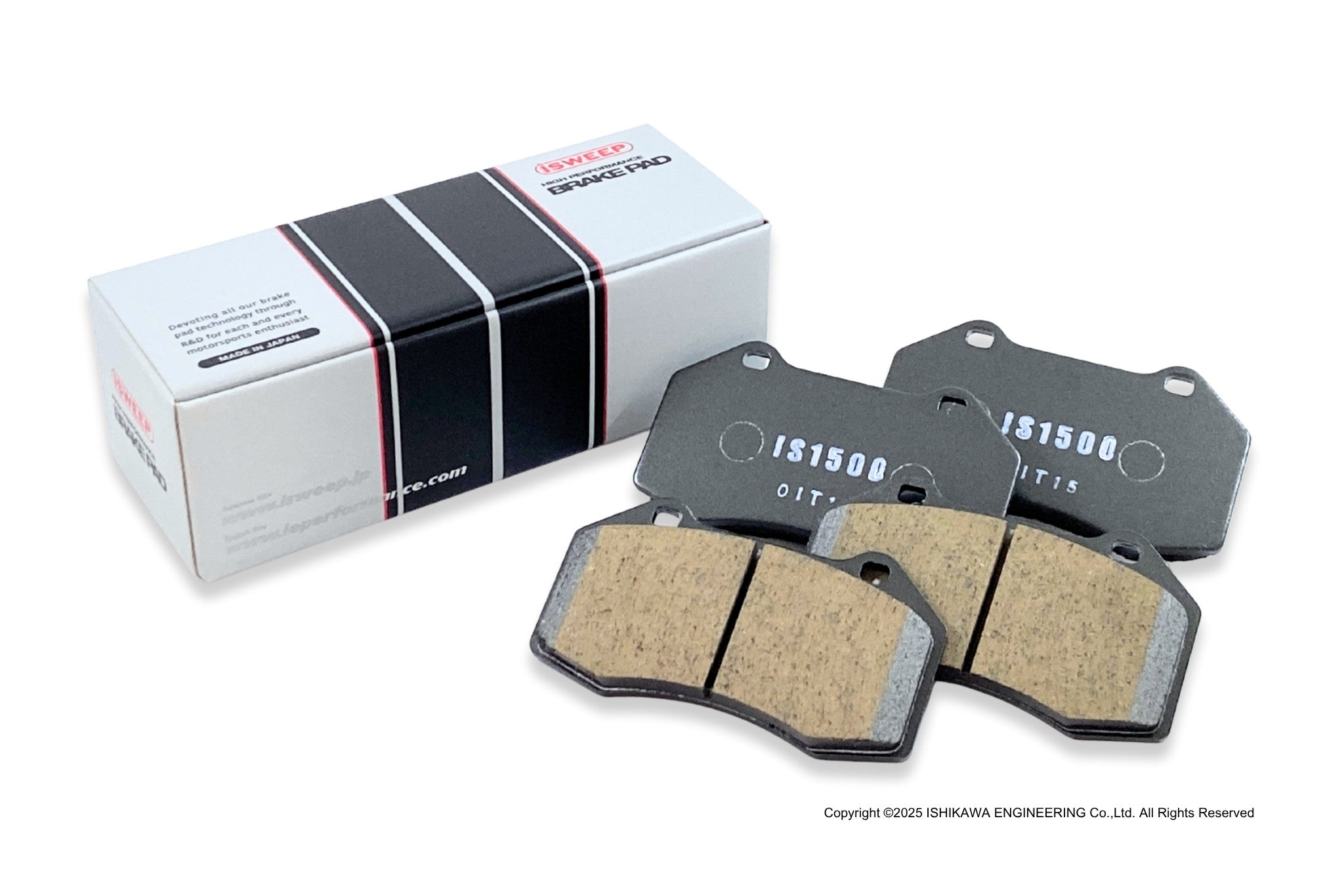 iSWEEP Brake Pad〔Front〕R827 – ishikawa-engineering